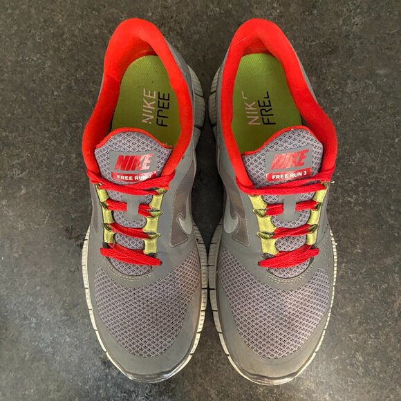 Nike Free Run+ 3 Running Shoes - Size 10 - Picture 6 of 8
